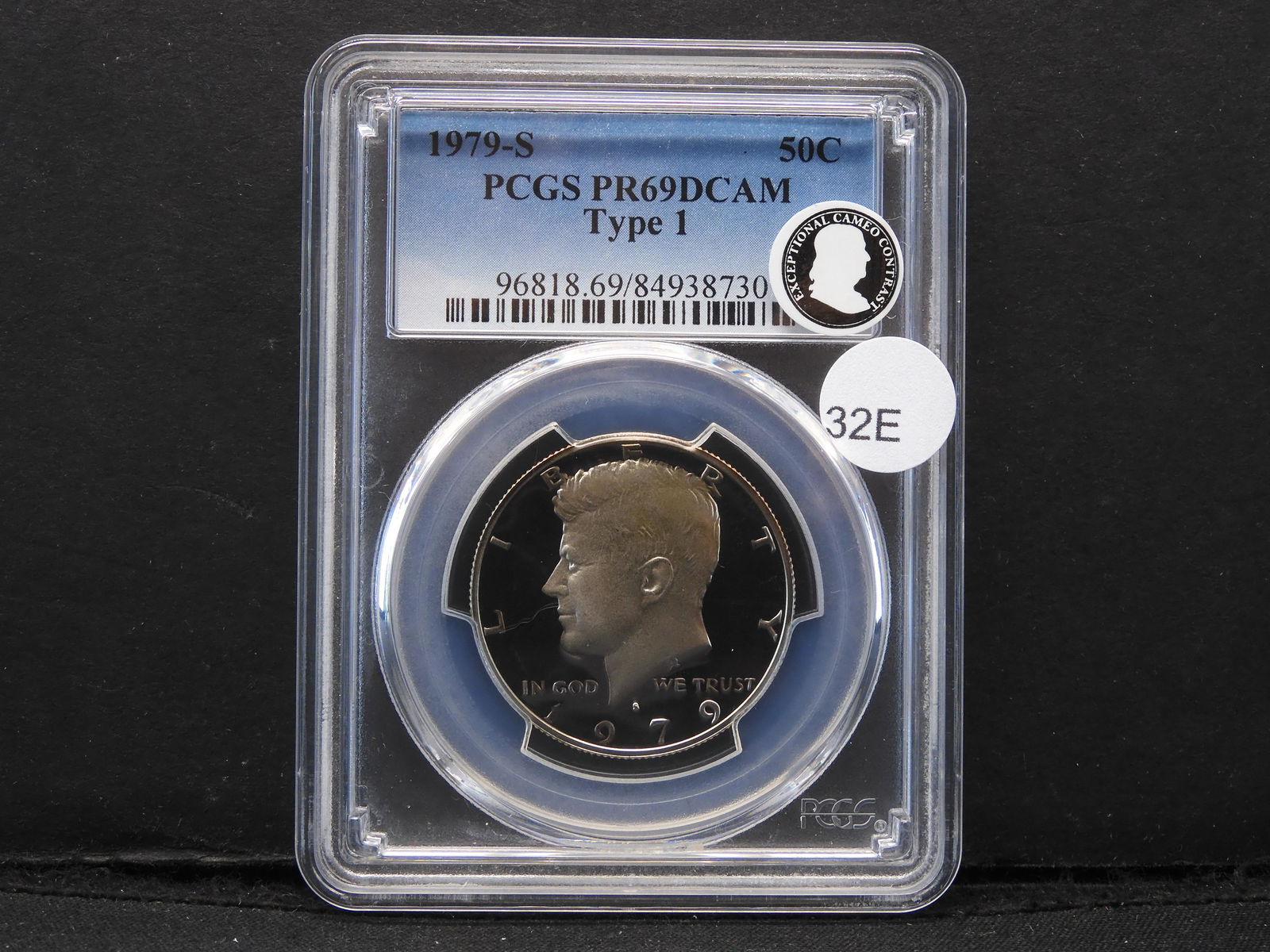 1979-S -Type 1- Kennedy 50c.  PCGS PR69 DCAM. (1 of 4)