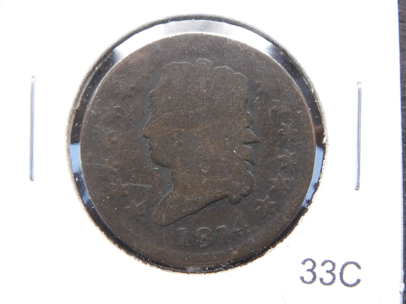 1814 Large Cent. (1 of 3)