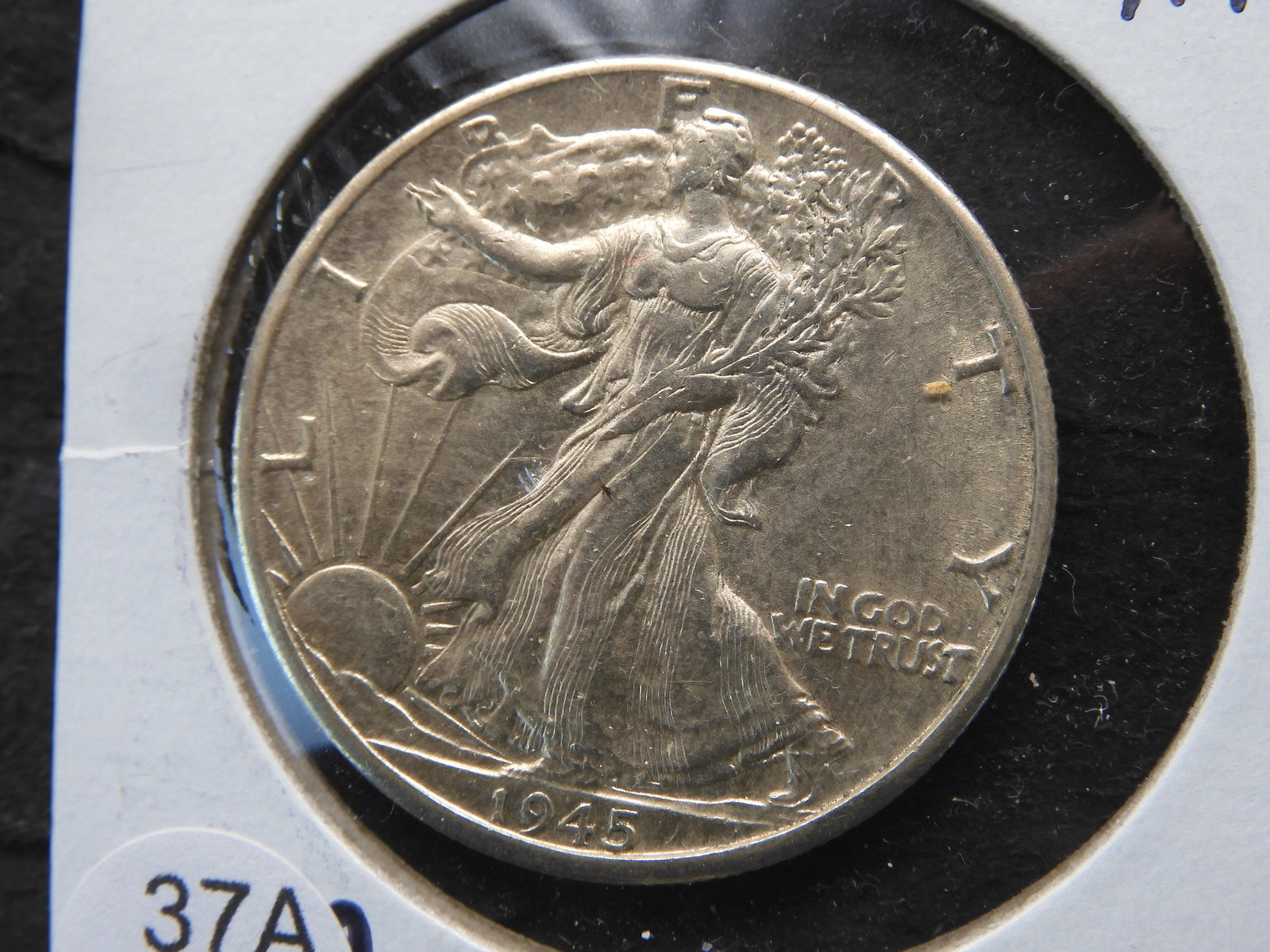 1945-D Walking Liberty 50c. AU. (1 of 3)