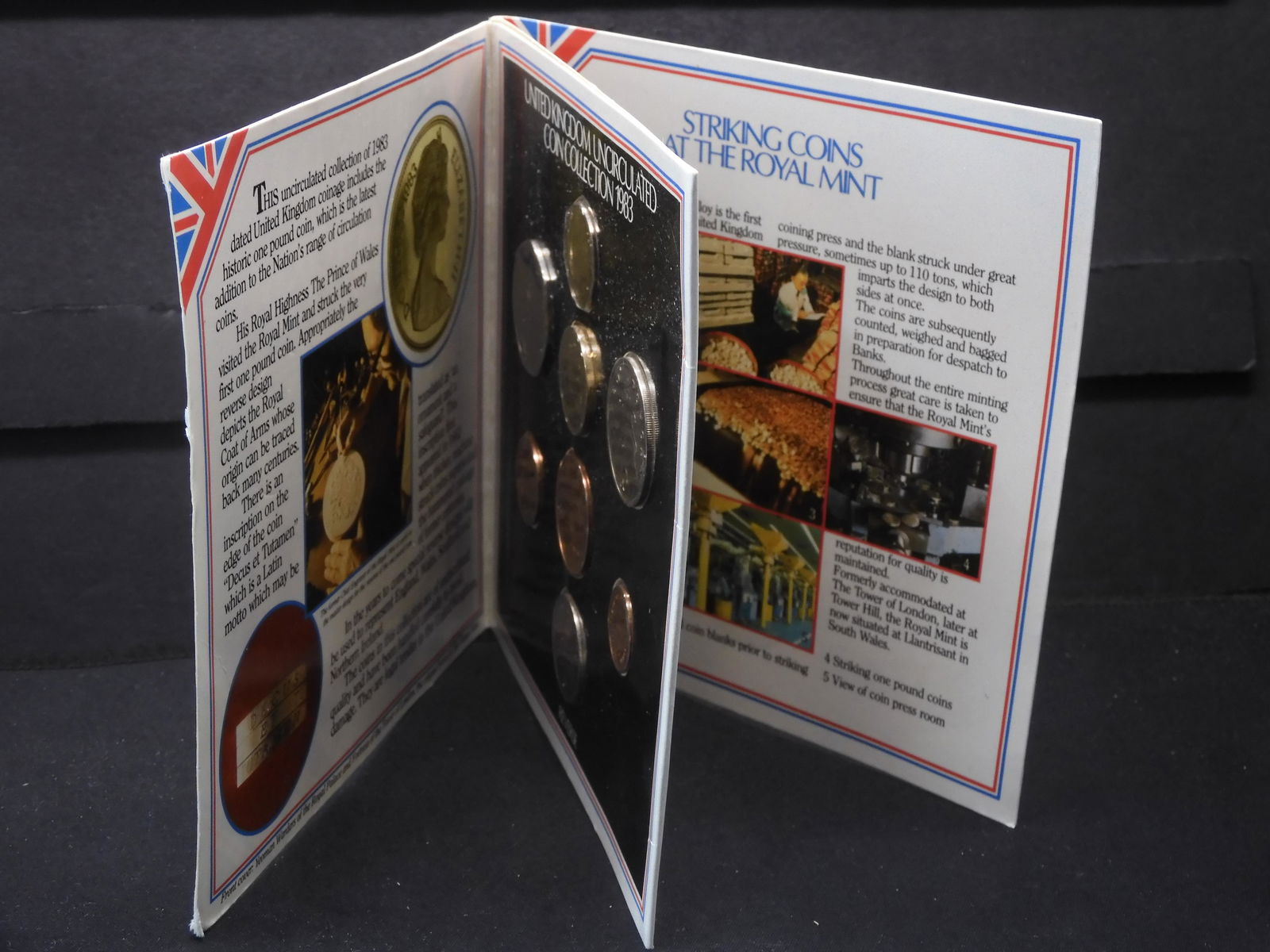 1983 United Kingdom Uncirculated Coin Collection. (1 of 3)