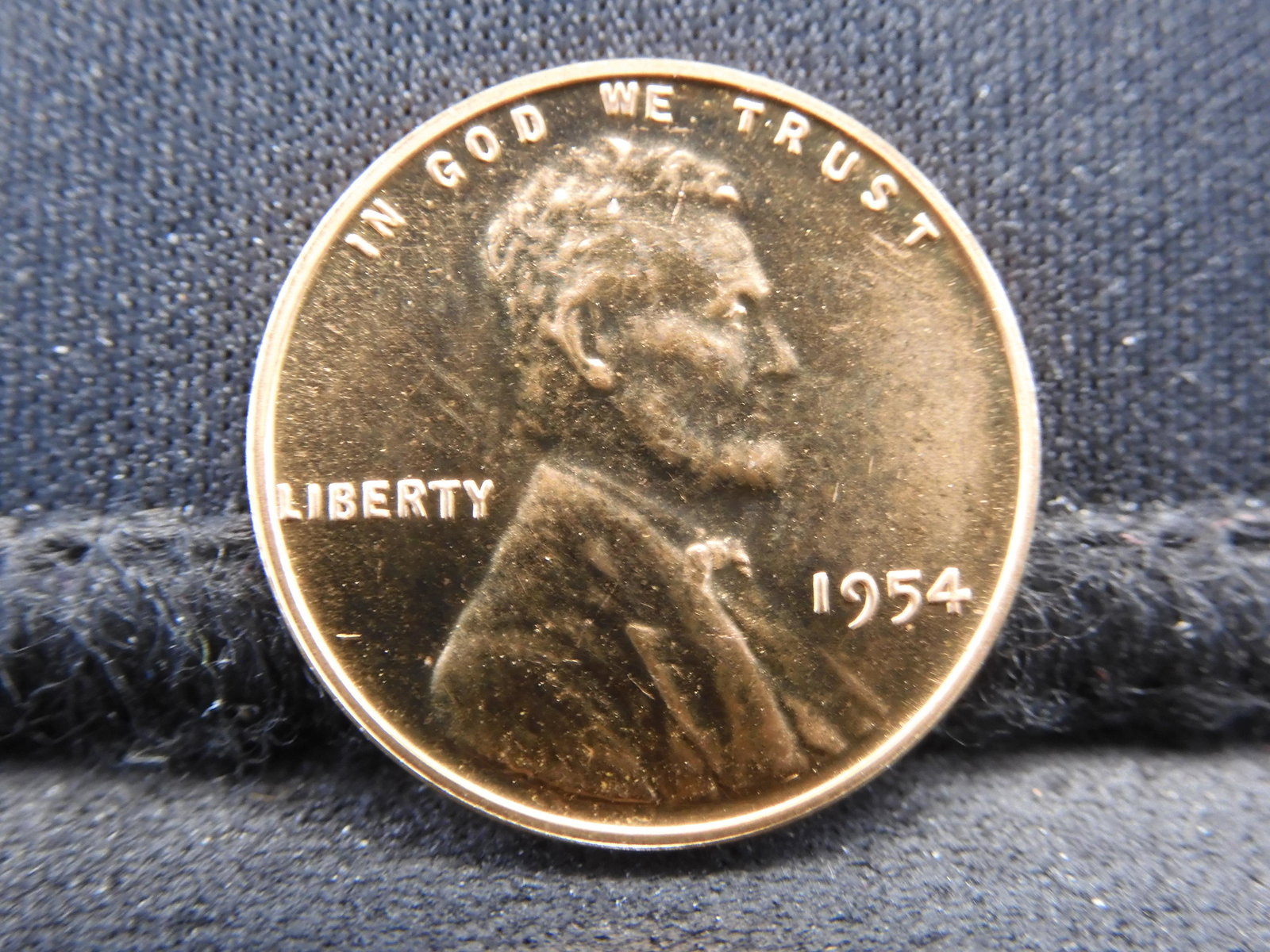 1954 Gem Proof Lincoln Cent (1 of 2)