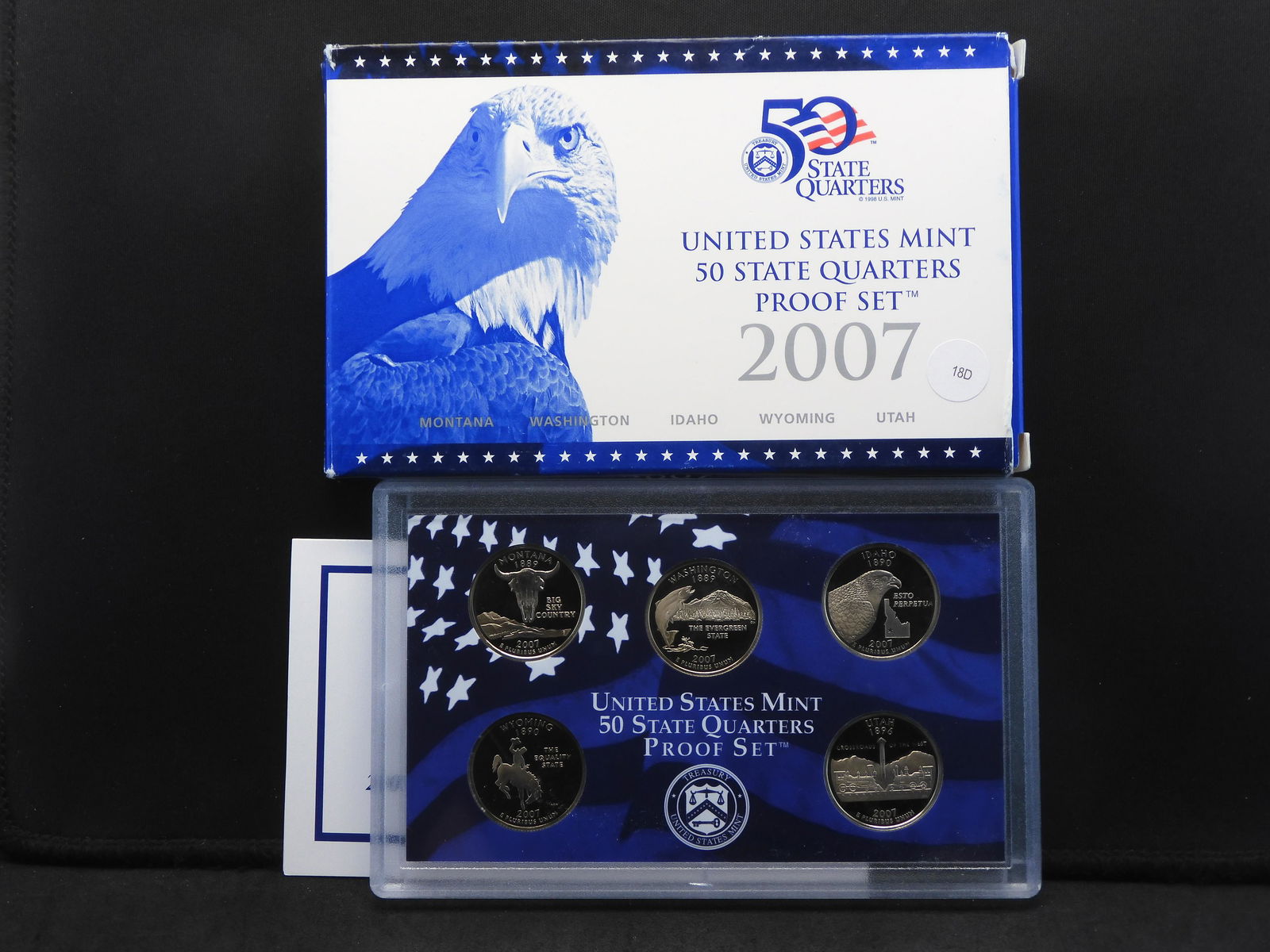 2007-S 50 State Quarters Proof Set (1 of 4)