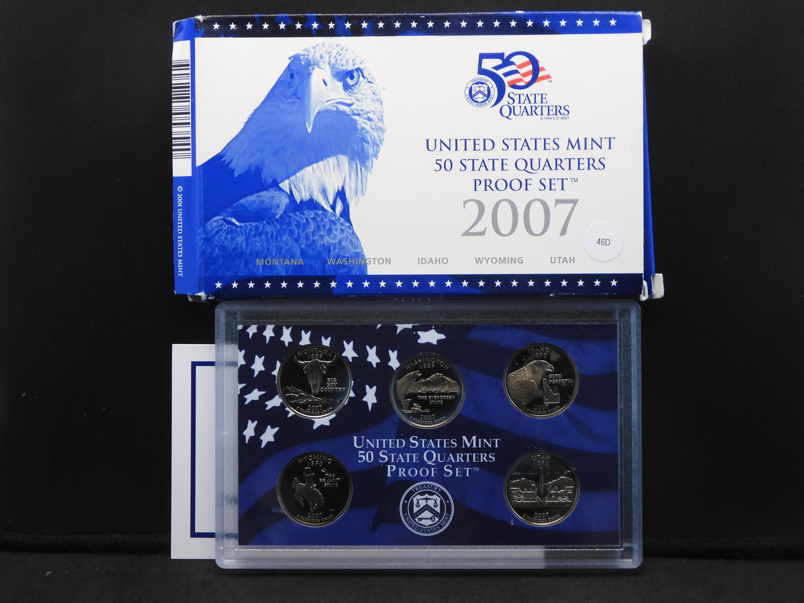 2007-S 50 State Quarters Proof Set (1 of 4)