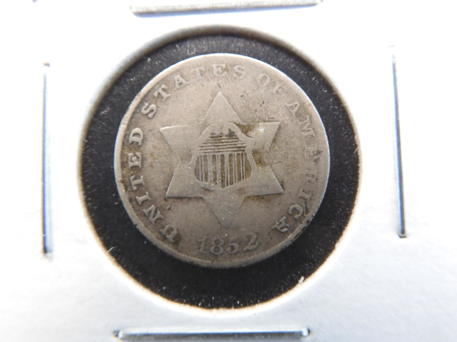 1852 3 Cent Silver (1 of 3)