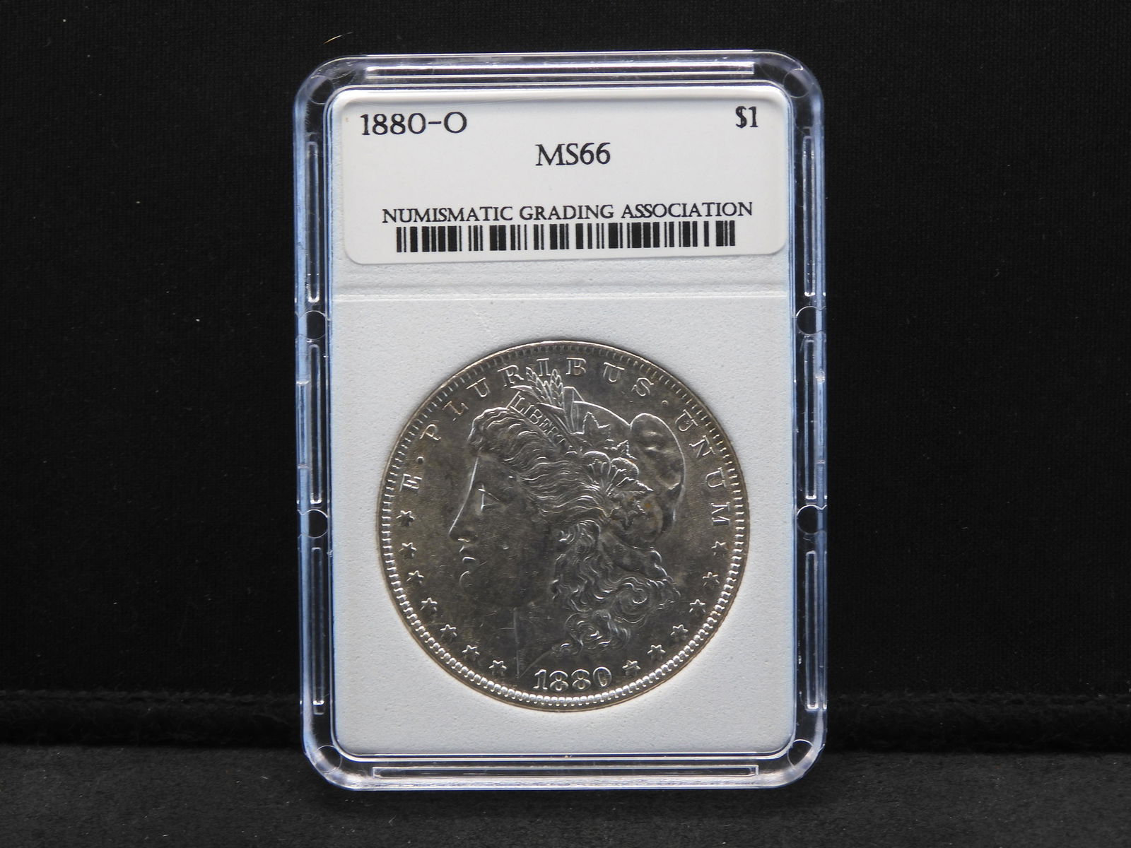 1880-O NGA MS66 Morgan Silver Dollar (1 of 4)