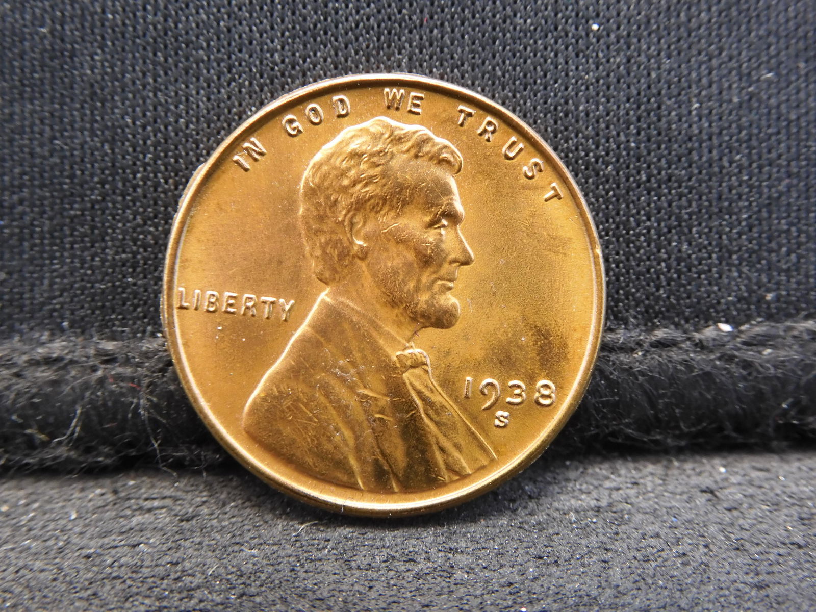1938-S Lincoln Wheat Cent - Choice BU (1 of 2)