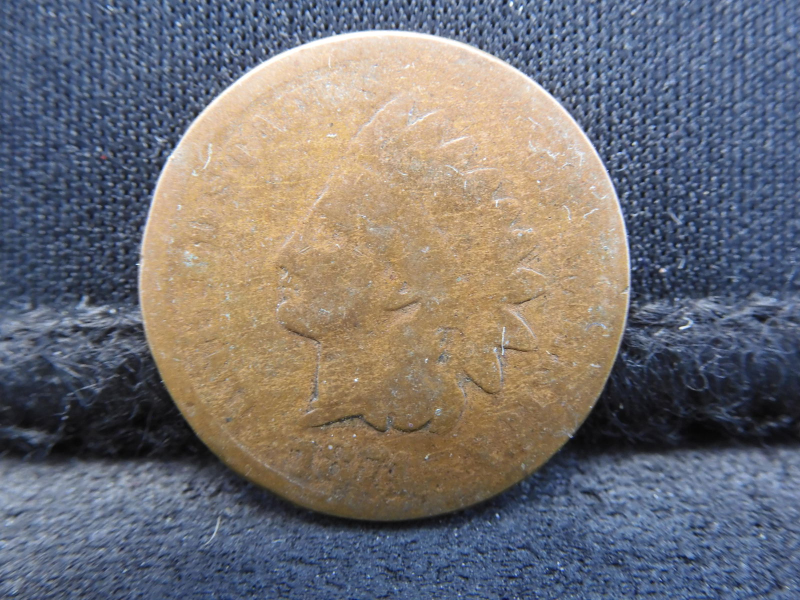 1874 Indian Head Cent - Better Date! (1 of 2)