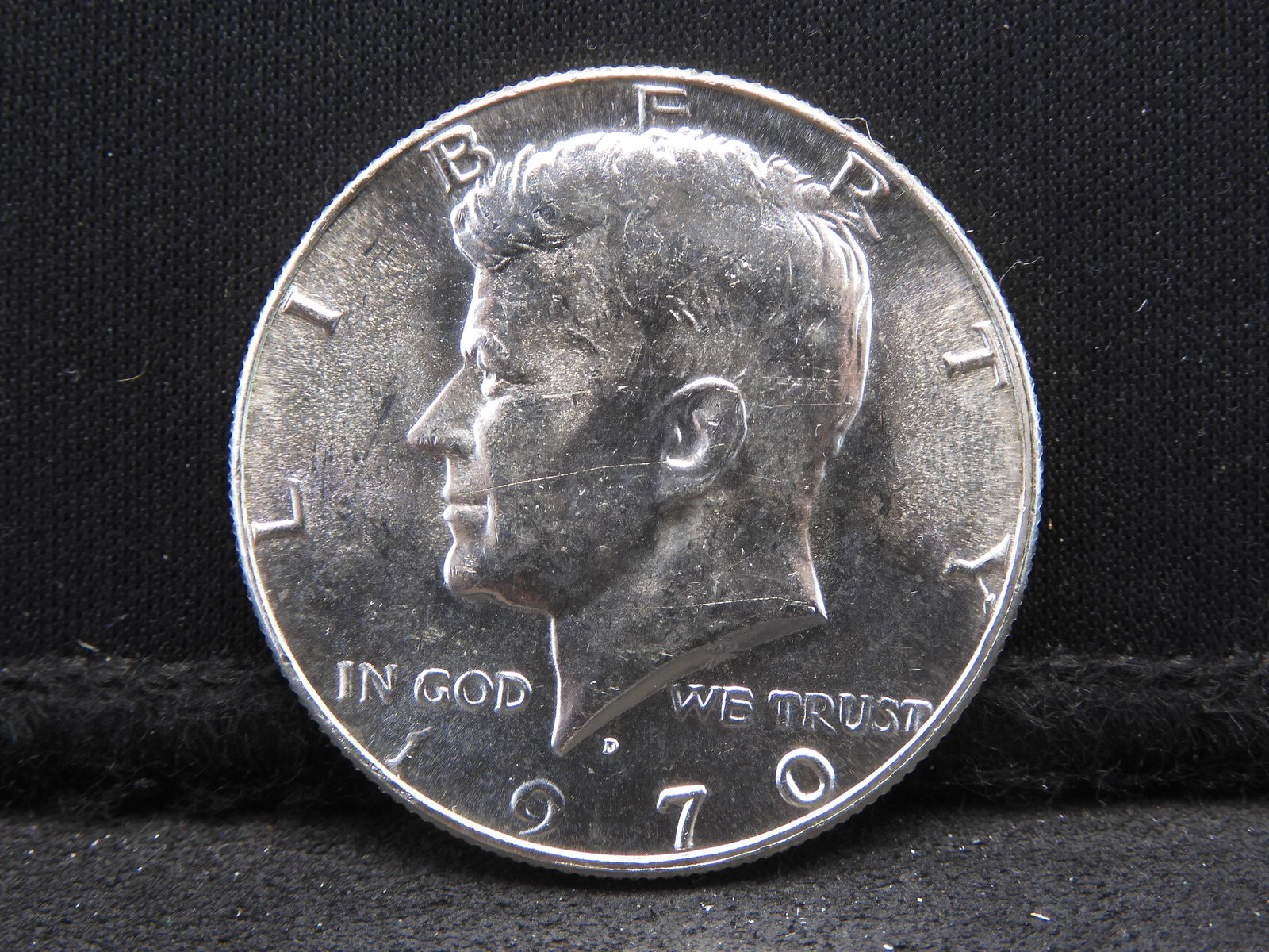 1970-D Kennedy Half Dollar - GEM BU - Mint Set Release Only! (1 of 2)