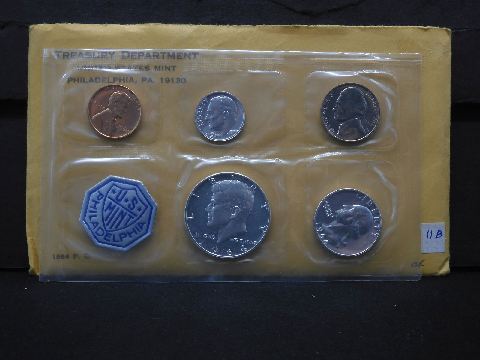 1964-P U.S. Mint 5-Coin Proof Set with Original Government Packaging (1 of 3)