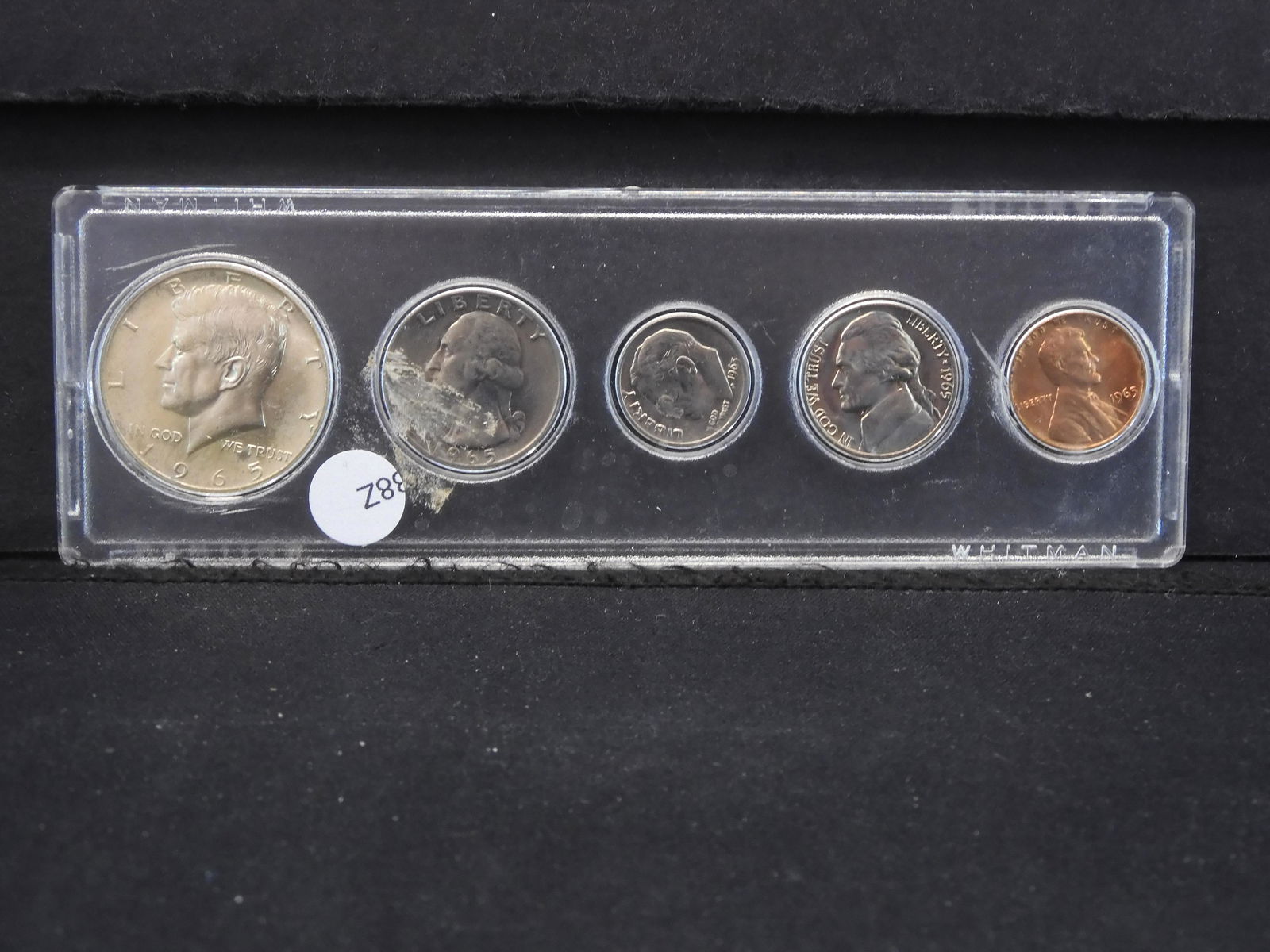 1965 PROOF SET IN PLASTIC HOLDER (1 of 2)