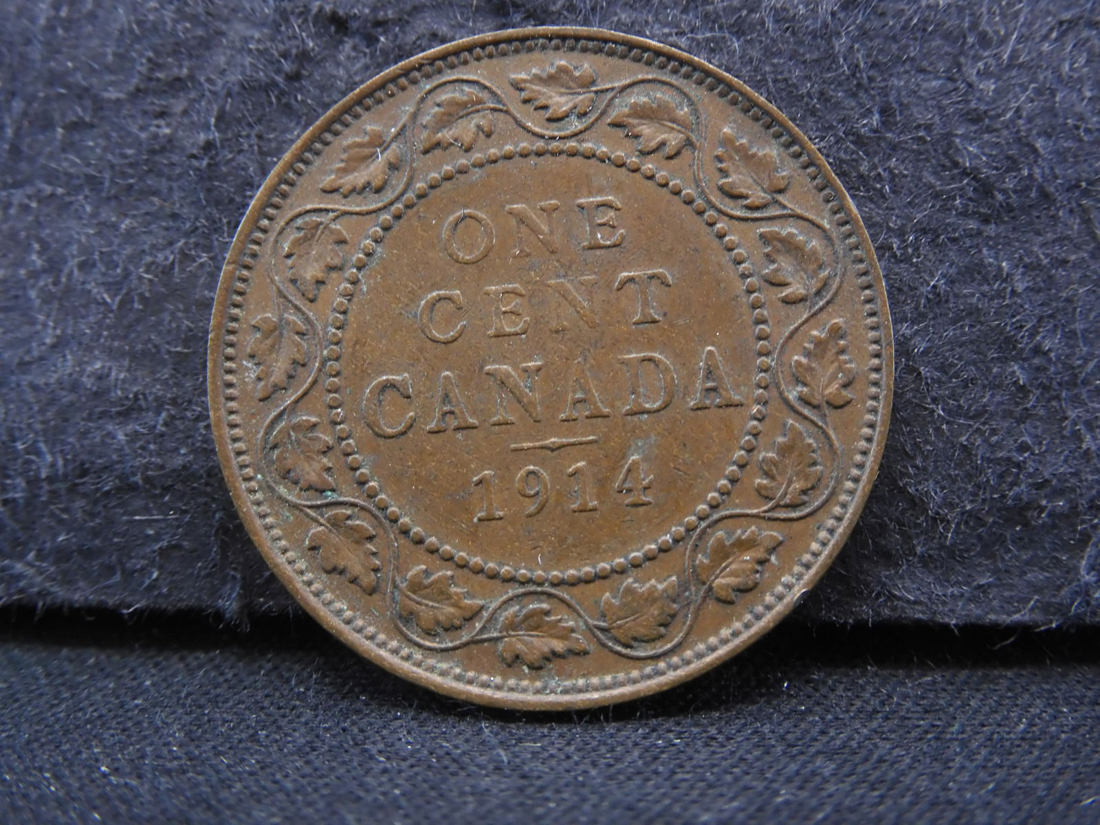 1914 CANADIAN LARGE CENT, 108 YEARS OLD! (1 of 2)