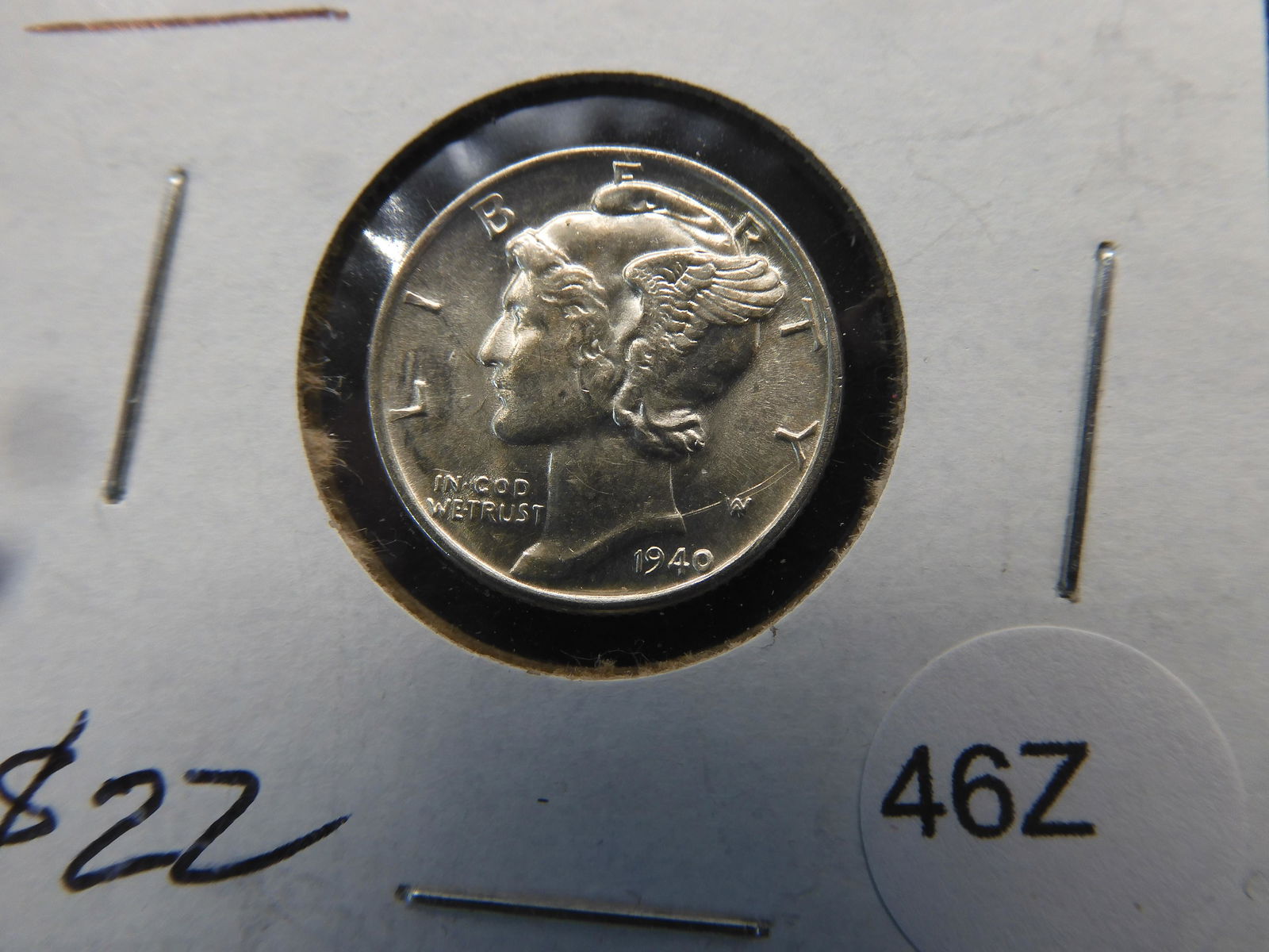 1940 MERCURY DIME (1 of 3)
