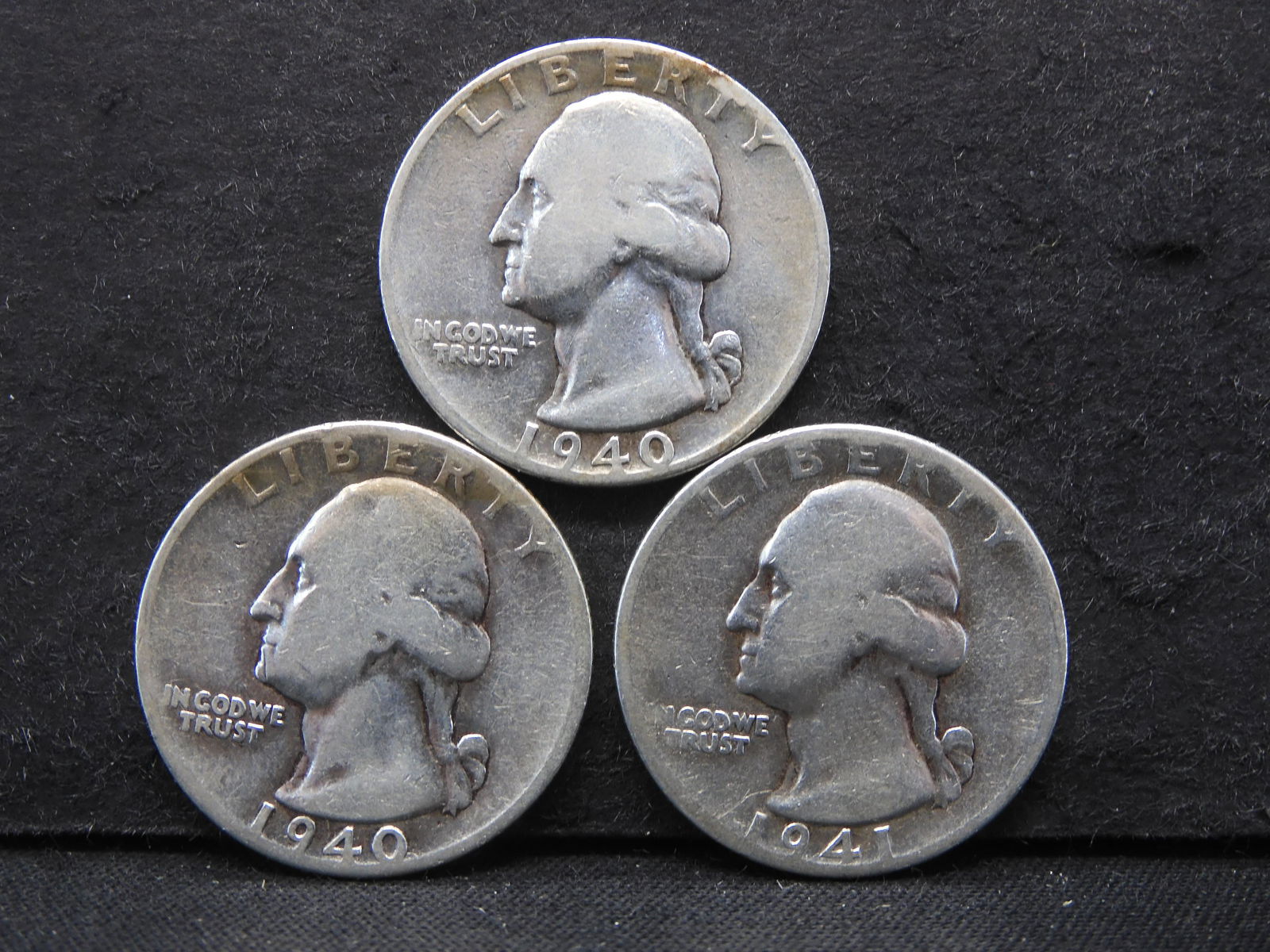 1940 P & S, 1941  Washington Quarters (90% Silver) (1 of 2)