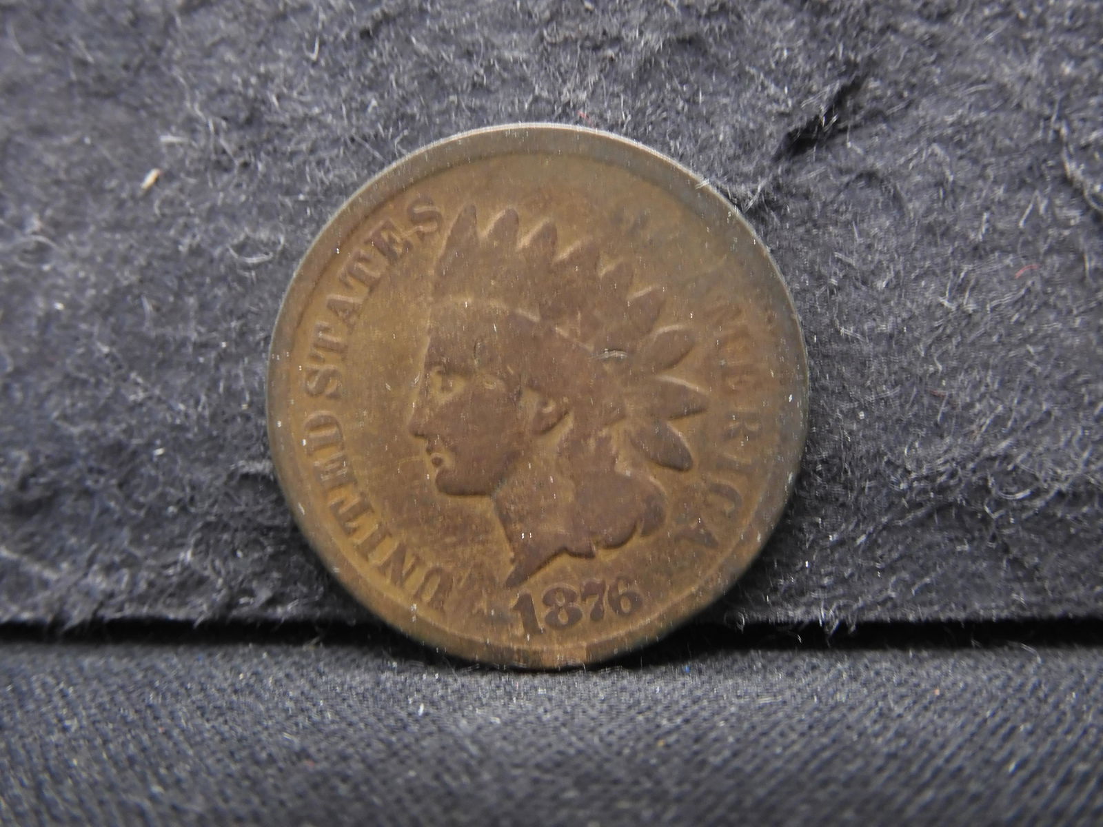 1876 Semi Key Date Indian Cent (1 of 2)