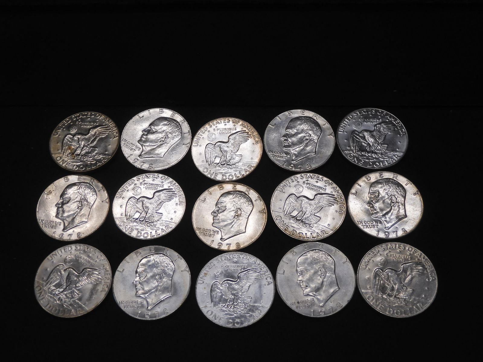 (20) 1978 Eisenhower Dollars XF (1 of 4)