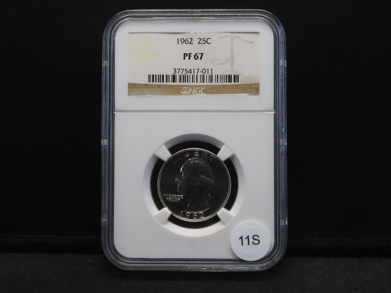 1962 Silver Proof Washington Quarter - NGC - PF67 (1 of 4)