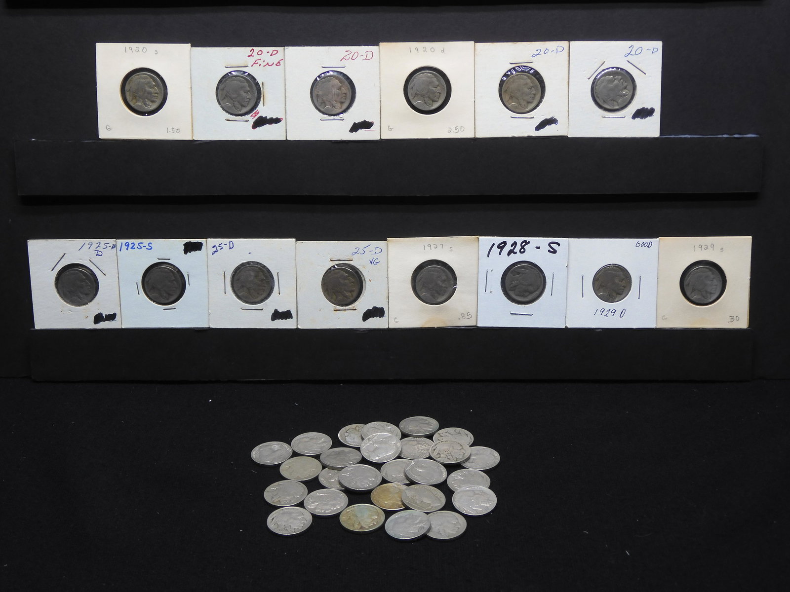 (40) Mixed Date Buffalo Nickels. (1 of 11)