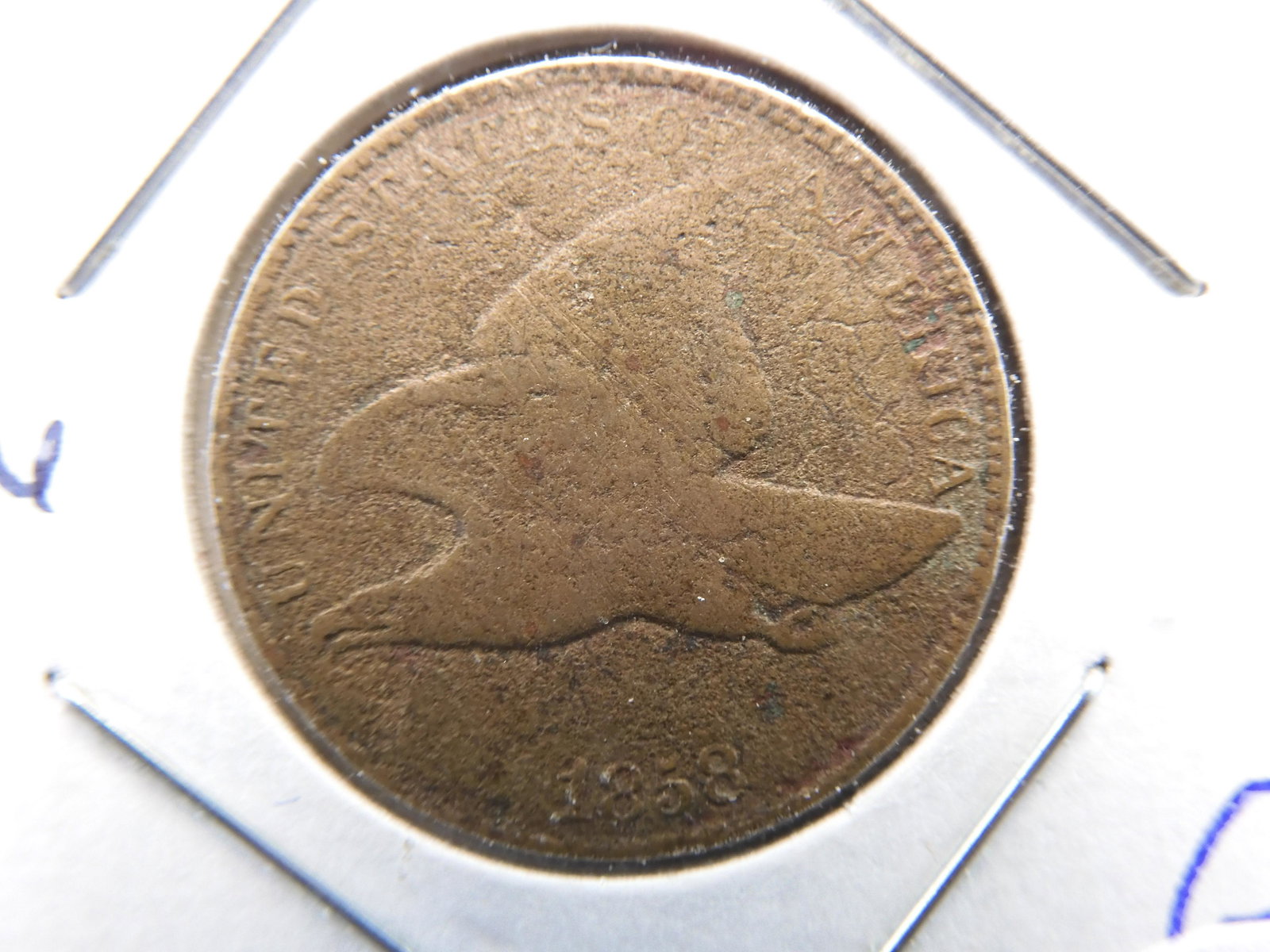 1858 Flying Eagle Penny - Pre Civil War! (1 of 3)