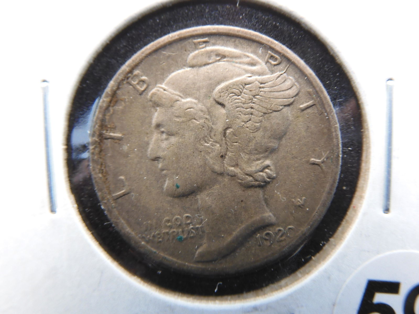 1920 Mercury Dime  (90% Silver) (1 of 3)