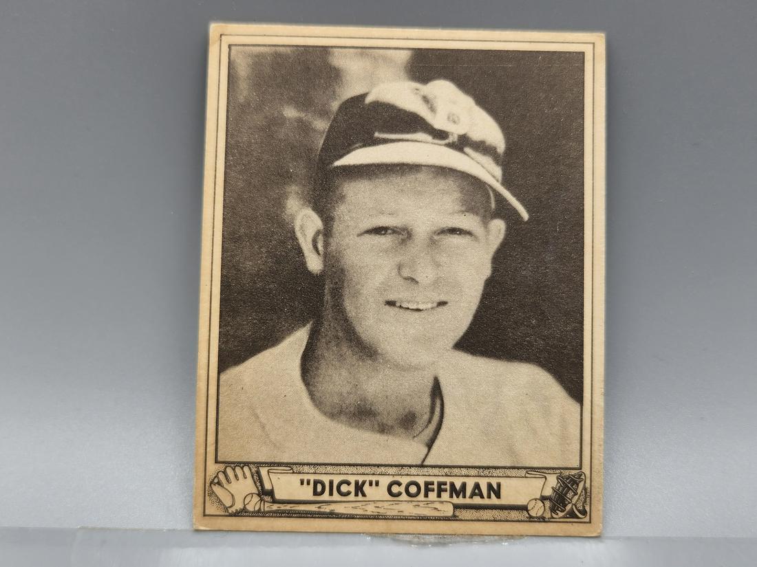1940 Play Ball Dick Coffman #140 - Superman Ad Back (1 of 2)