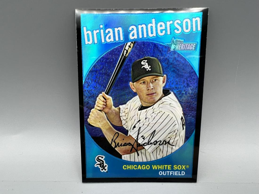 2008 Topps Heritage Black Chrome Refractor Brian Anderson #24/59 (1 of 2)