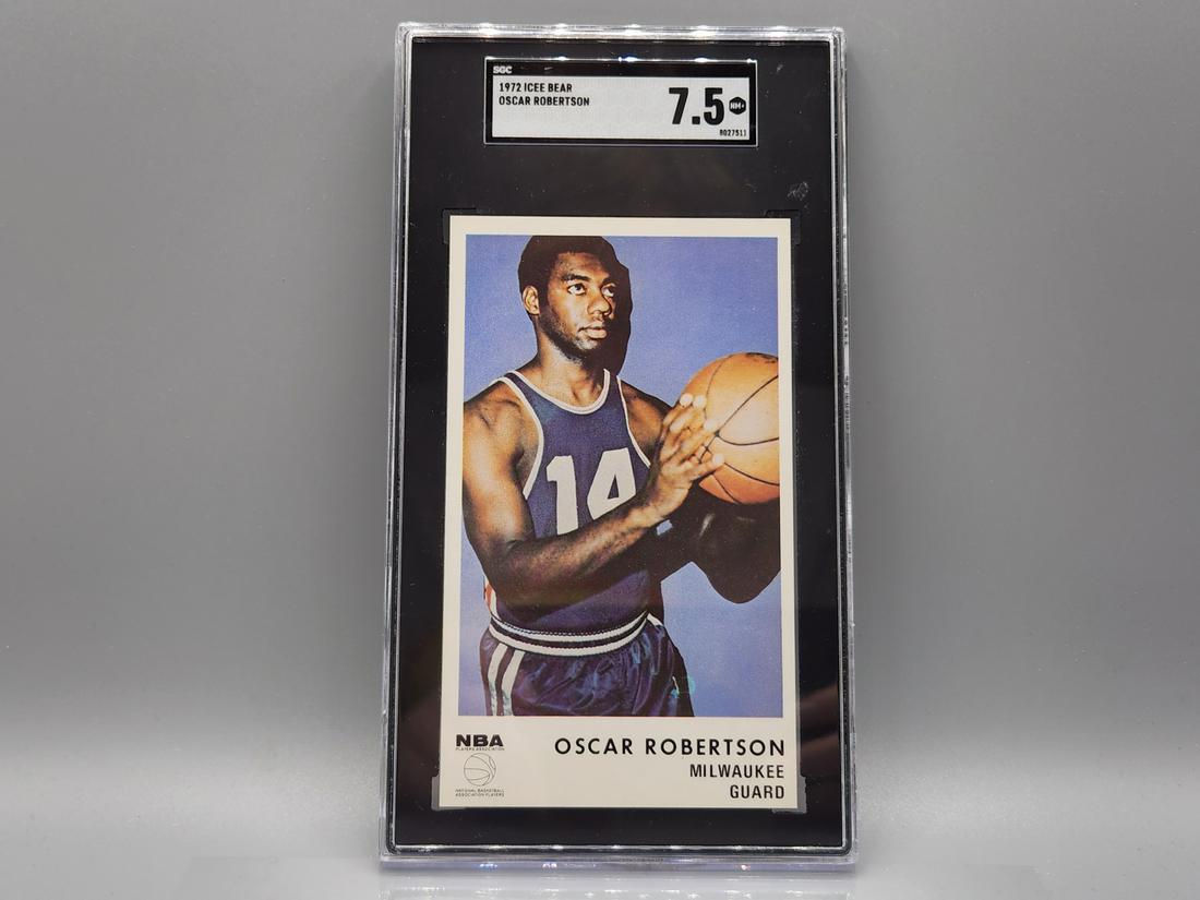 1972 Icee Oscar Robertson SGC 7.5 HOF (1 of 2)