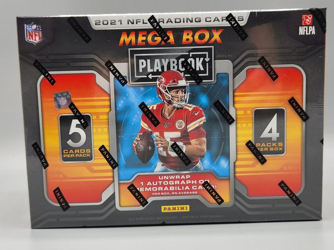 2021 Panini Playbook Mega Box - 1 Auto or Mem Per Box (1 of 2)