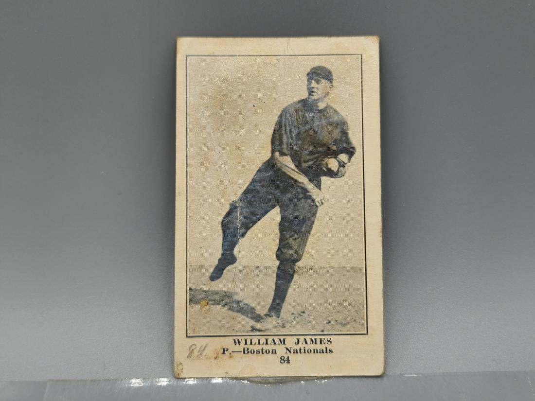 1917 Collins McCarthy William James #84 - Rare Issue: 1917 Collins McCarthy William James #84 - Rare Issue