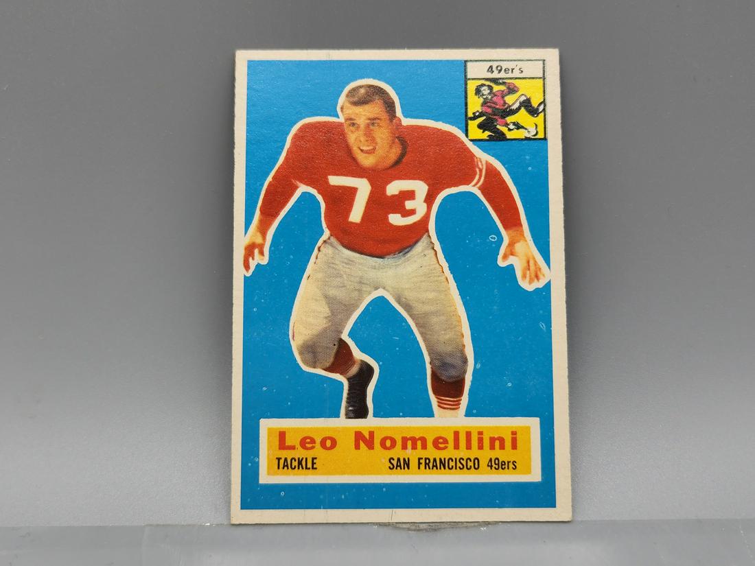 1956 Topps Leo Nomellini #74 HOF (1 of 2)