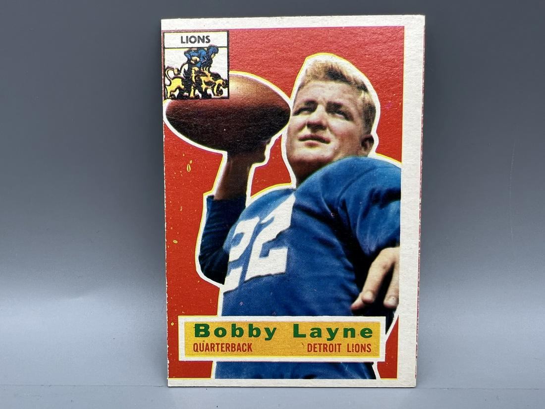 1956 Topps Bobby Layne #116 (1 of 2)