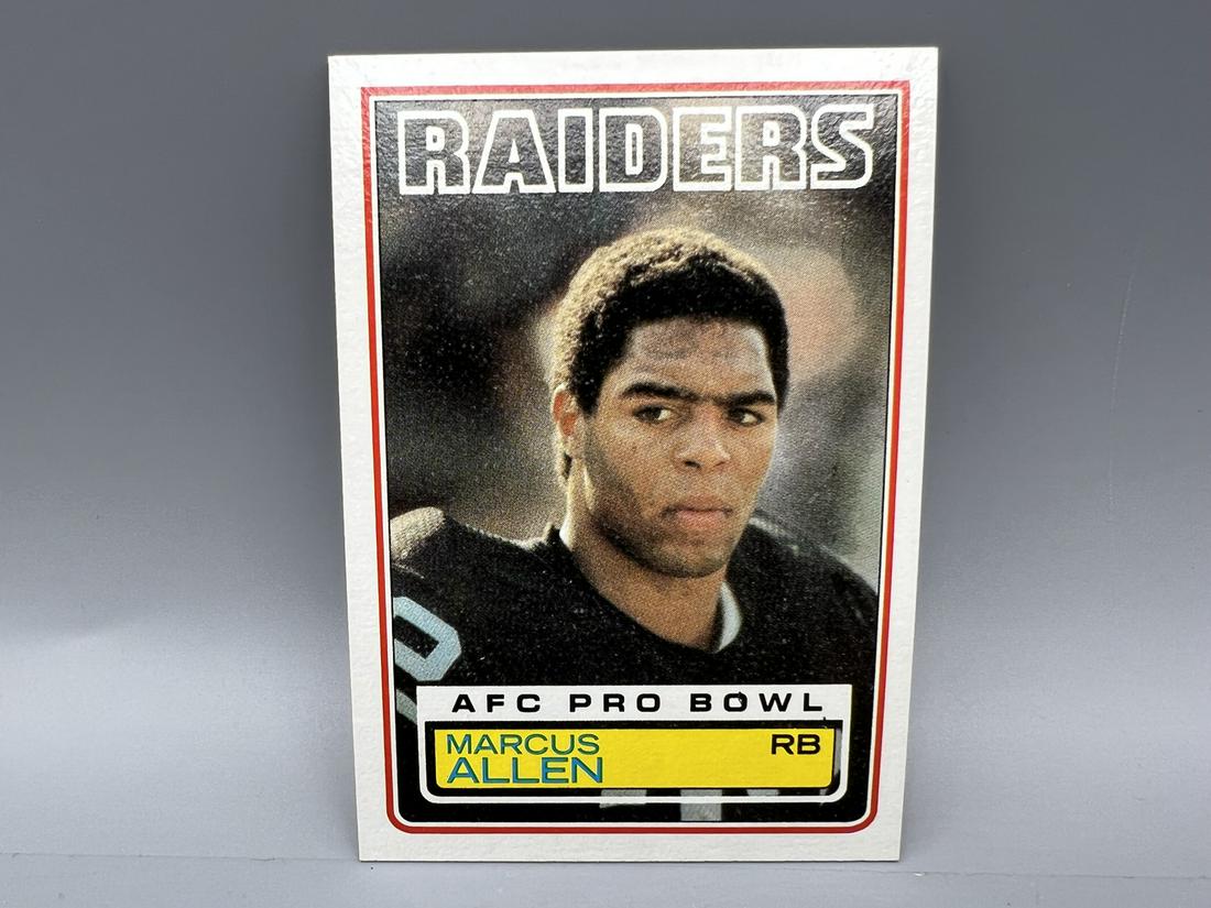 1983 Topps Marcus Allen RC #294 (1 of 2)