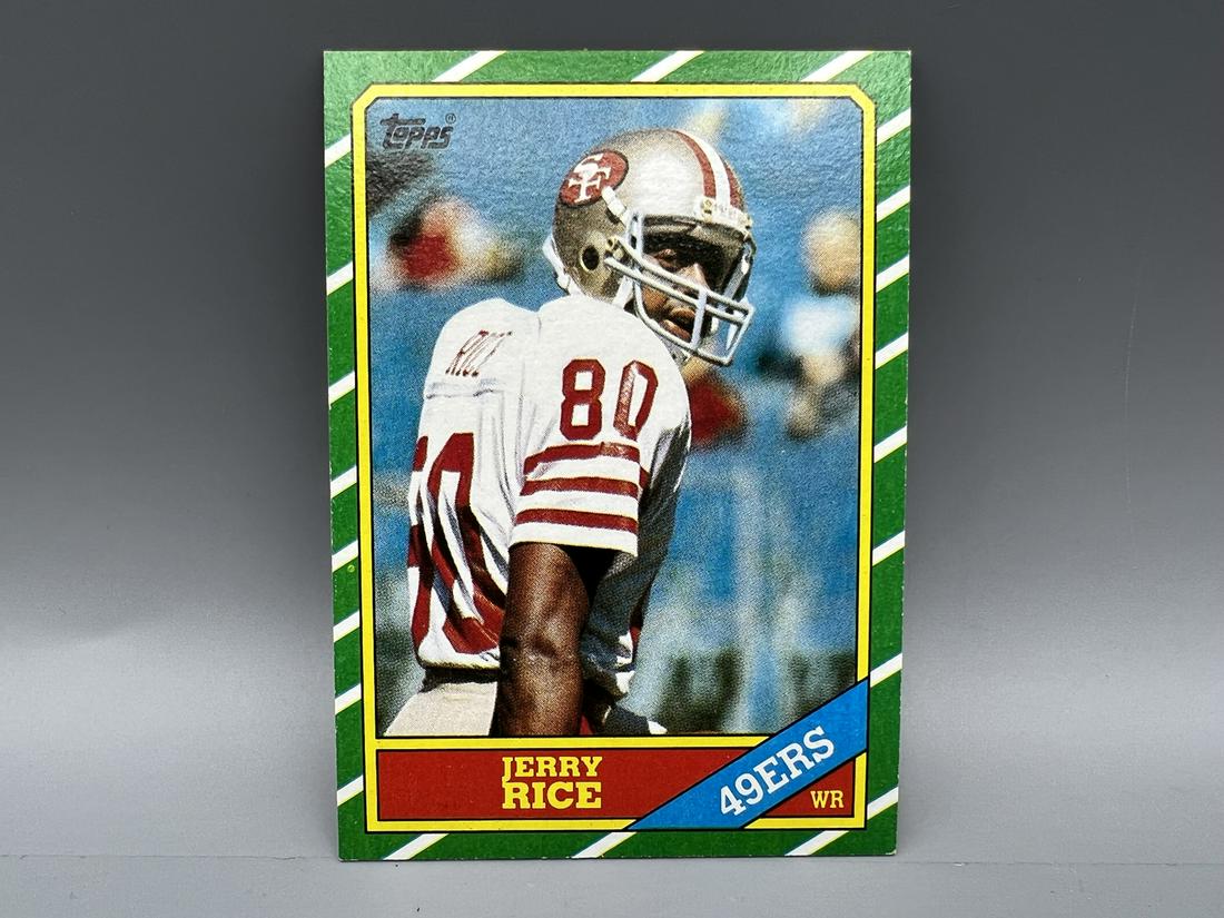1986 Topps Jerry Rice RC #161 (1 of 2)