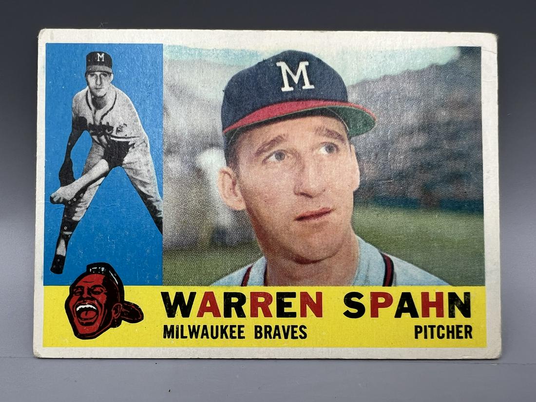 1960 Topps Warren Spahn #445 (1 of 2)