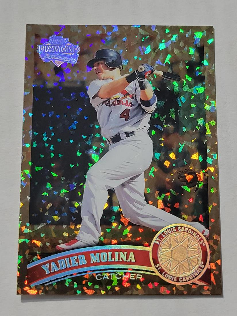 2011 Topps Yadier Molina Cognac Sparkle - RARE (1 of 2)