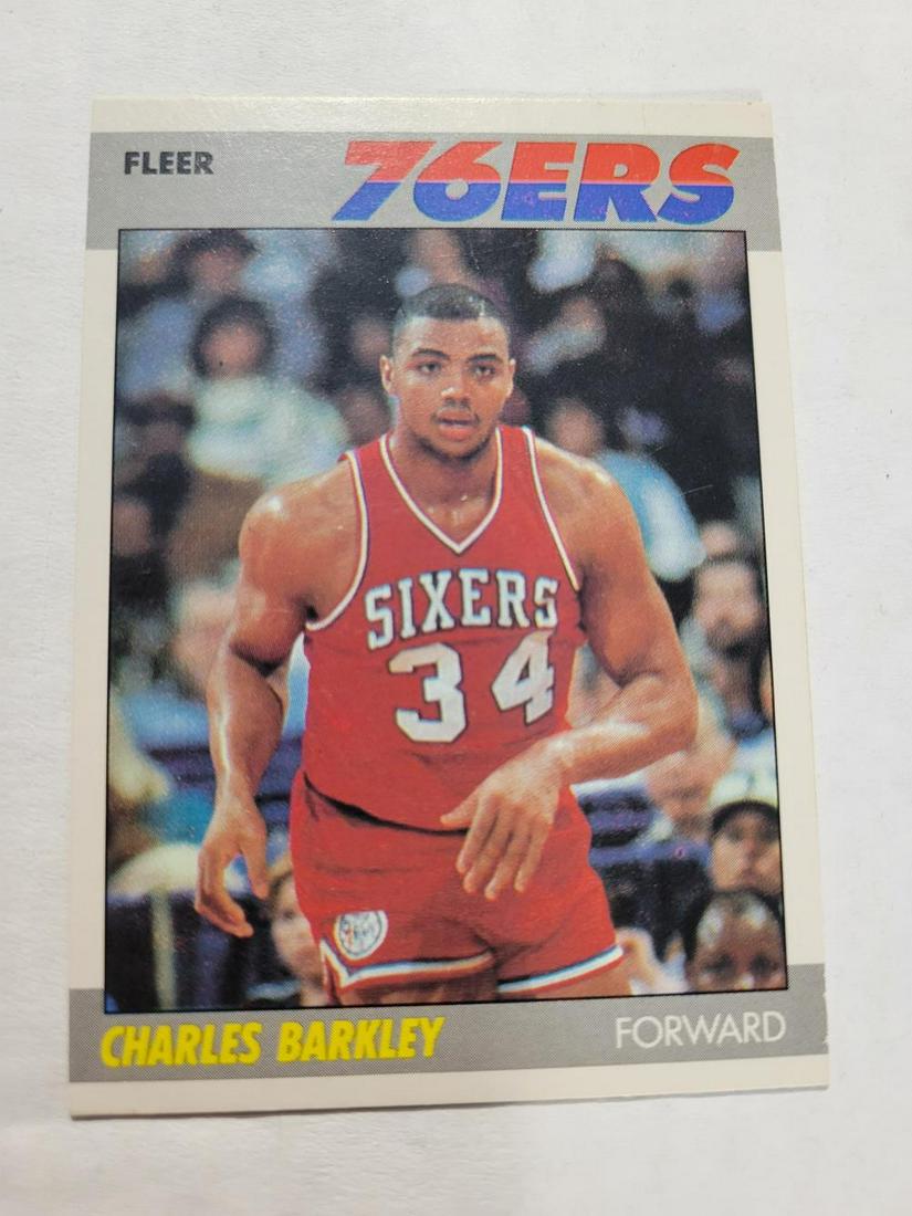 1987-88 Fleer Charles Barkley #9 (1 of 2)