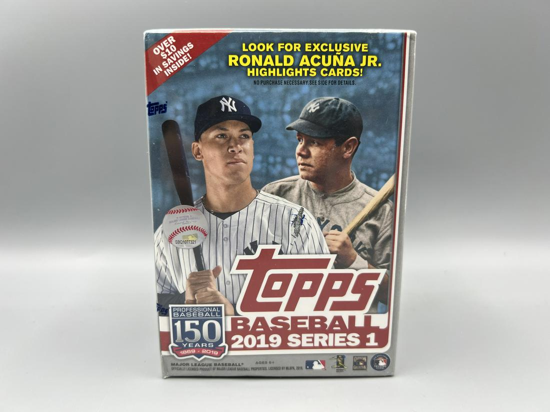 2019 Topps Baseball Series 1 Blaster Box (1 of 3)