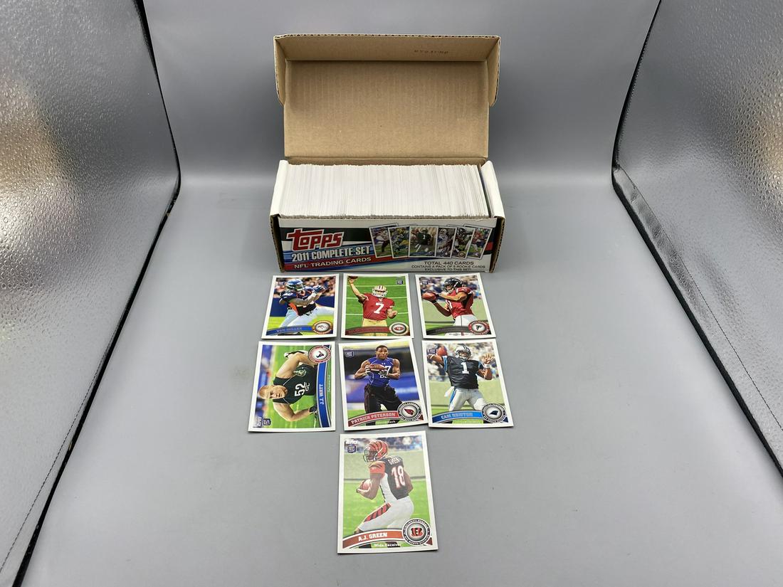 2011 Topps Football Complete Set - J.J. Watt & Cam Newton RC's (1 of 2)