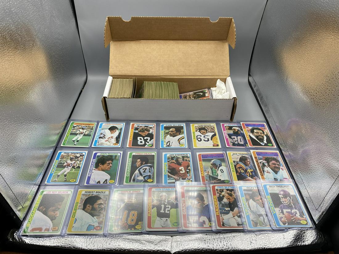 1978 Topps Football Partial Set w/ some stars & rookies (1 of 5)
