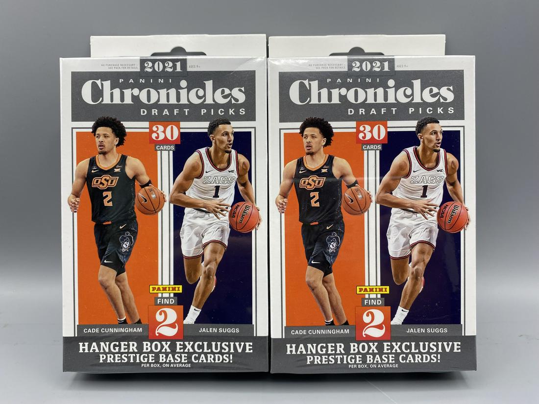 Lot of (2) 2021 Panini Chronicles Draft Picks Hanger Boxes (1 of 2)