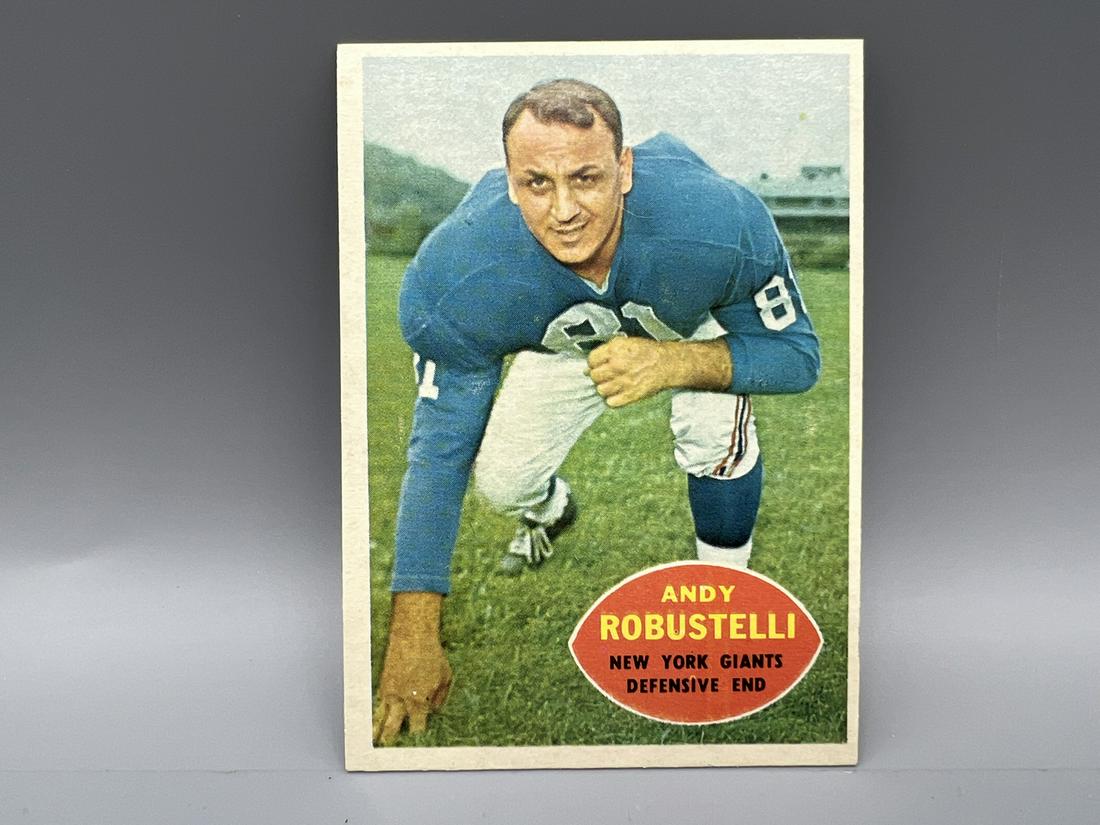 1960 Topps Andy Robustelli #81 (1 of 2)
