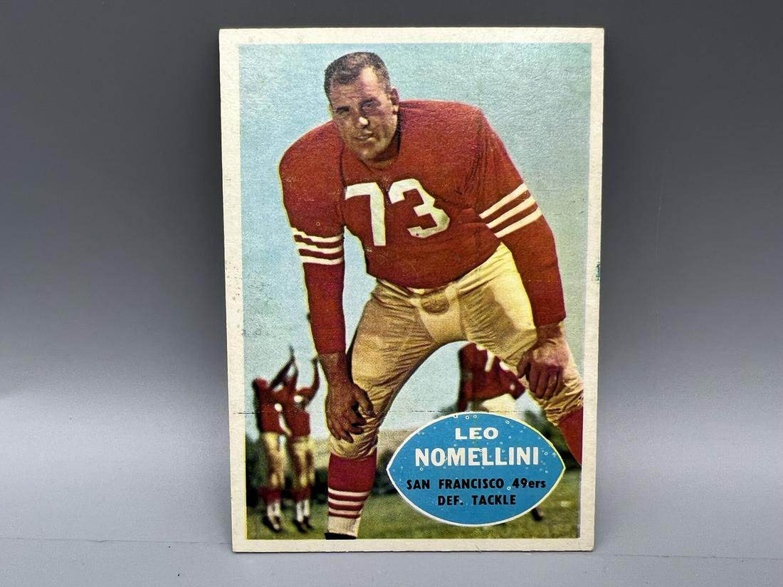 1960 Topps Leo Nomellini #121: 1960 Topps Leo Nomellini #121