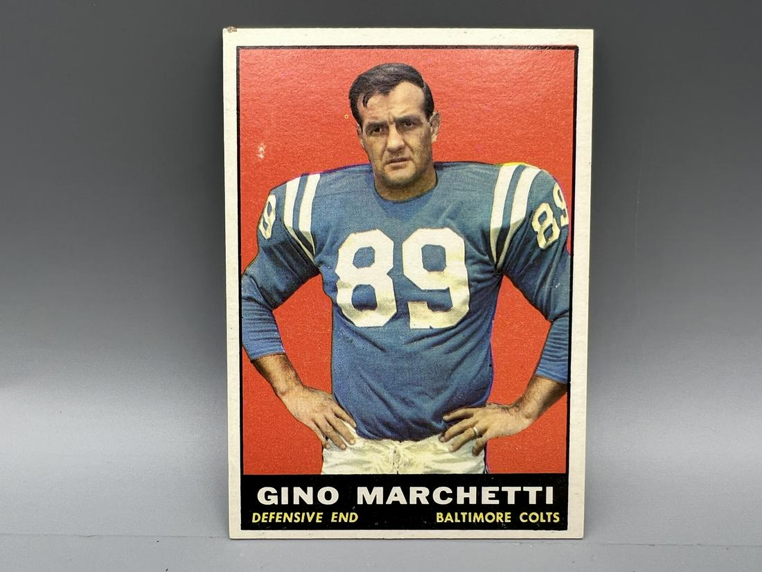 1961 Topps Gino Marchetti #7: 1961 Topps Gino Marchetti #7