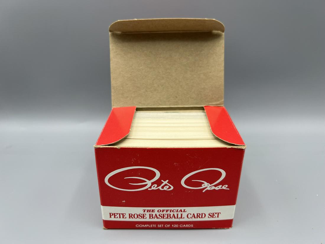 1985 Topps Renata Galasso The Official Pete Rose Baseball Card Set (1 of 1)