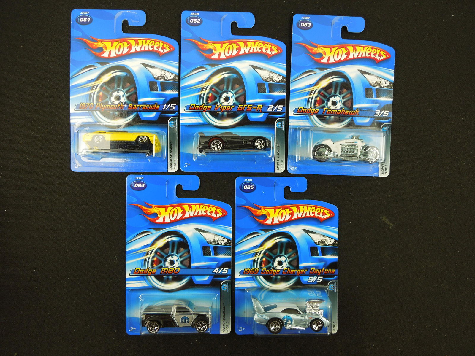 2006 Mopar Madness Series 061 - 065 & Chrome Burners Series 066 - 070 (10 Cars) (1 of 2)
