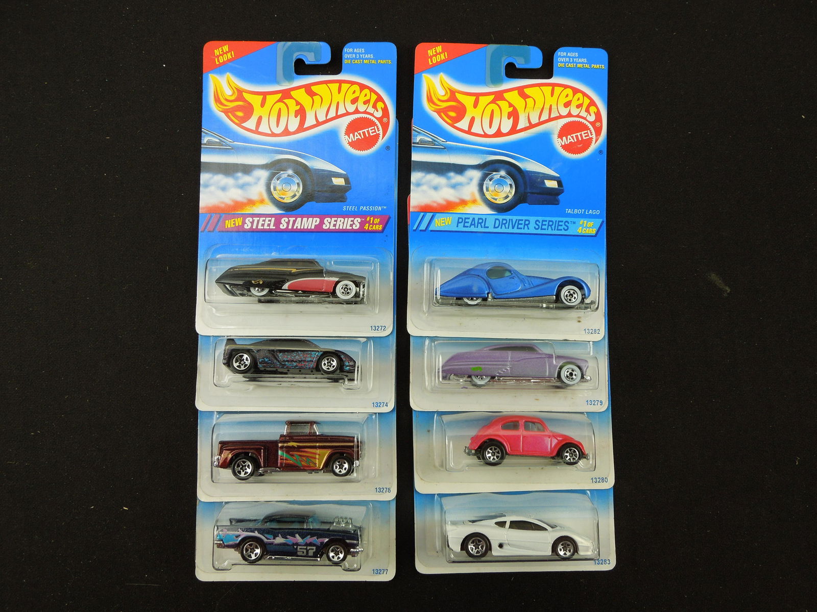 1995 Steel Stamp Series 285, 287, 289, & 290 & Pearl Driver Series 292, 293, 295, & 296 (8 Cars) (1 of 3)