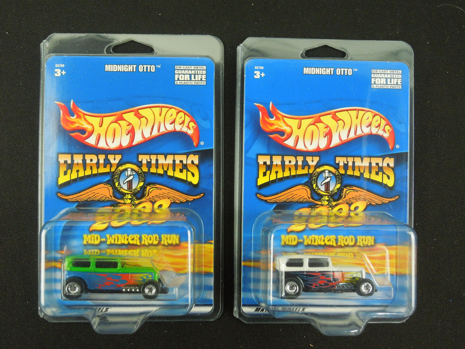 Early Times 2002 Mid-Winter Rod Run Midnight Otto in 2 Color Variations (1 of 4)