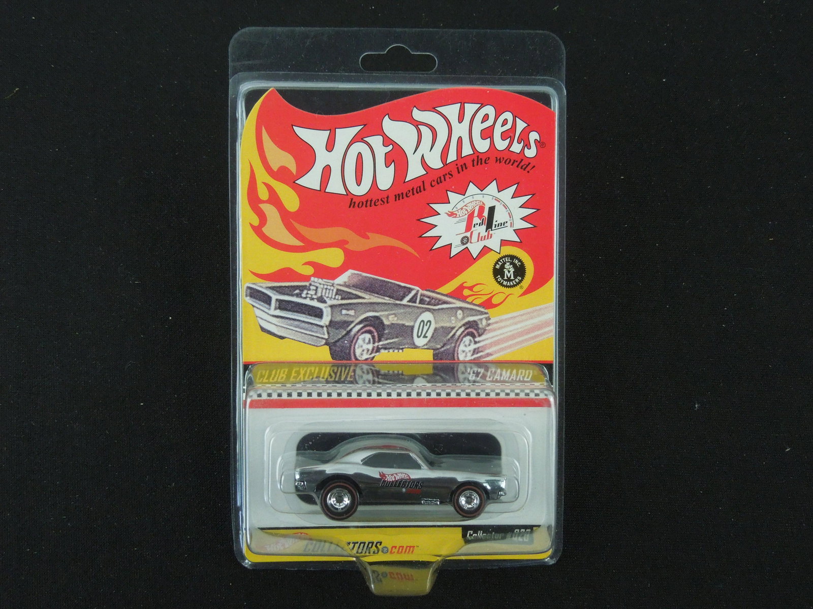 HWC Red Line Club Exclusive Collector #020 '67 Camaro with Black Stripe, 1 of 10,000: HWC Red Line Club Exclusive Collector #020 '67 Camaro with Black Stripe, 1 of 10,000