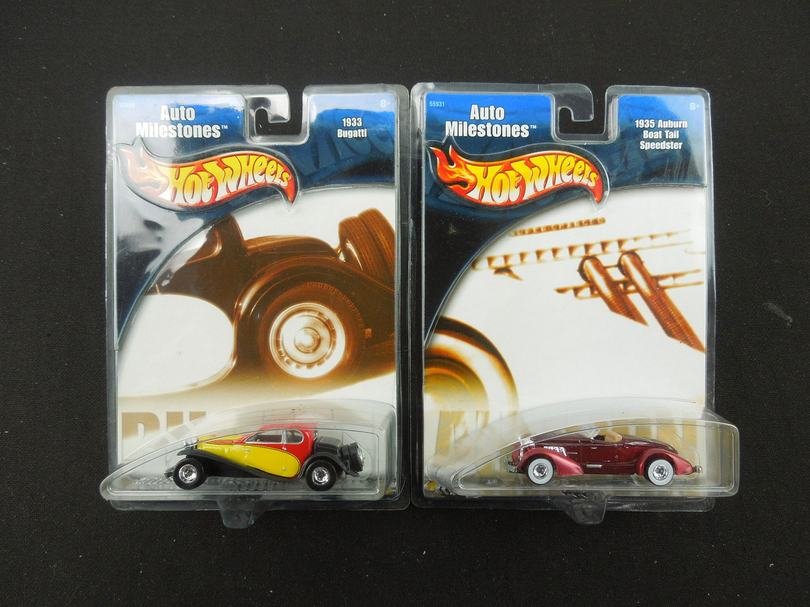 2001 Auto Milestones Series 1933 Bugatti & 1935 Auburn Boat Tail Speedster (2 Cars) (1 of 4)