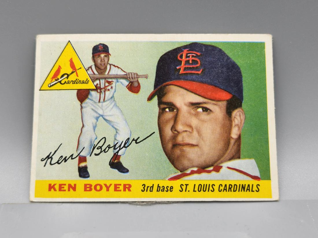 1955 Topps Ken Boyer #125 Rookie (1 of 2)