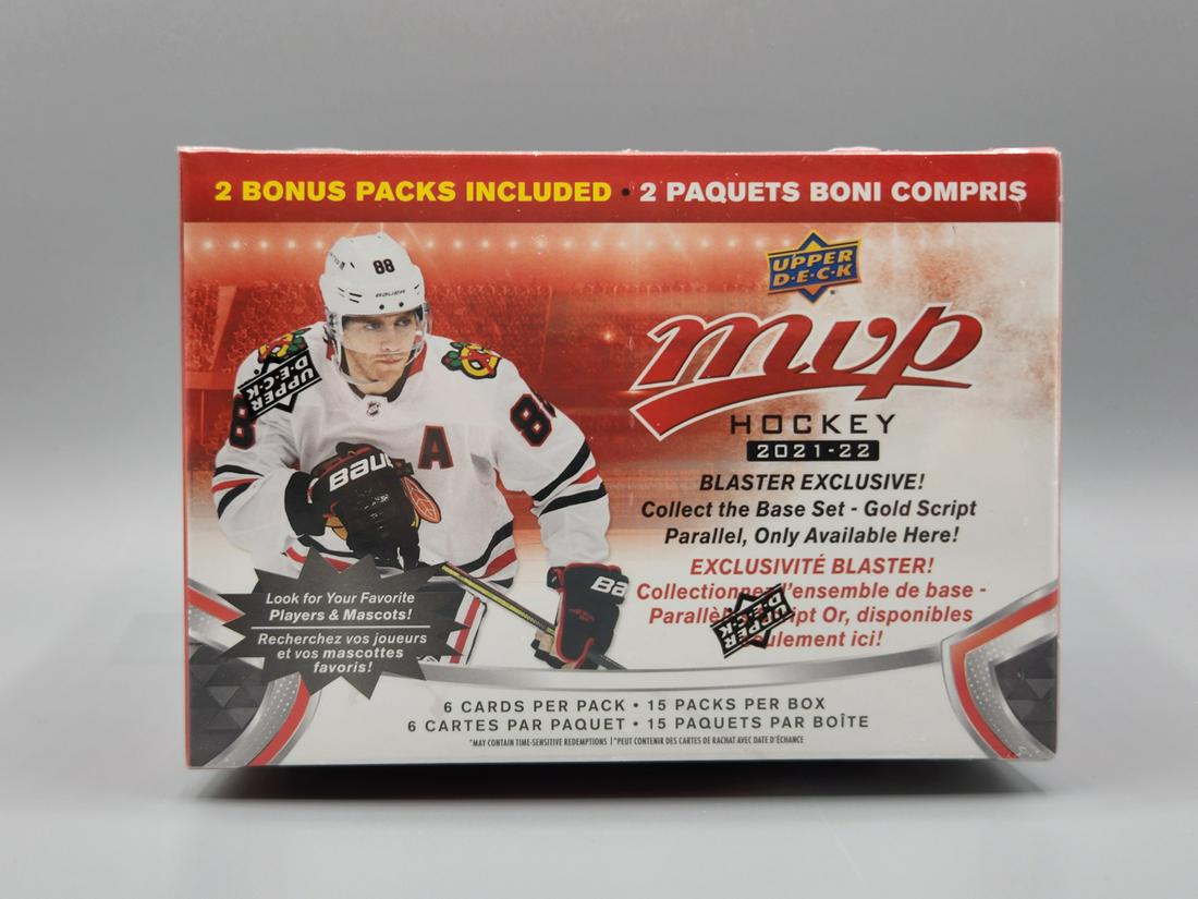 2021-22 Upper Beck MVP Hockey Blaster Box: 2021-22 Upper Beck MVP Hockey Blaster Box